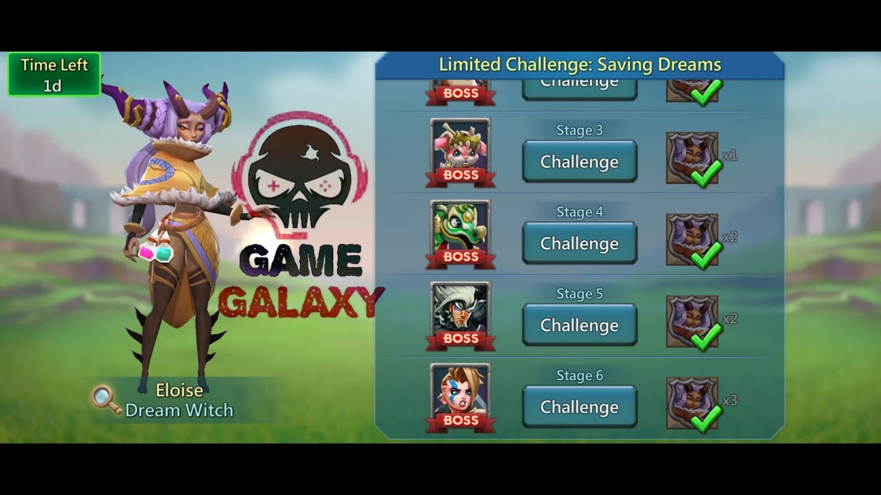 Lords Mobile Dream Witch Limited Challange Stage 6 | Lords Mobile Dream Witch Event | Lords Mobile