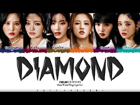 CORRECT TRI BE 트라이비 Diamond Lyrics Color Coded Han Rom Eng