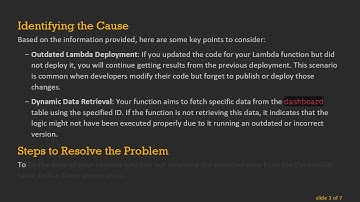 Resolving the AWS Lambda Challenge: How to Get Data from DynamoDB with Simple Steps