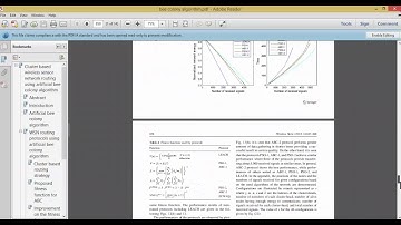 فیلم الگوریتم زنبور عسل برای مسیریابی در شبکه های حسگر