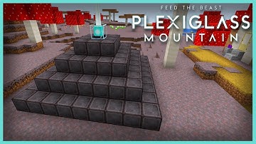 FTB Plexiglass Mountain Modpack | Netherite Beacon & Power Globe! | E10 | 1.18.2 Modpack