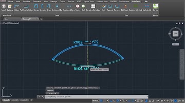AutoRebar   Short video tutorial 02  Insert a curved Rebar