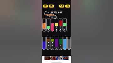 Water Sort Puzzle level 1007