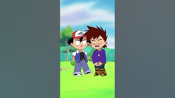 Ash defeats Gary #pokemon