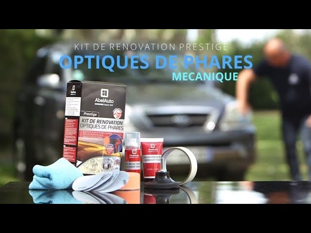 Kit de Rénovation Optiques de phares (Rénovation Manuelle) - Abel Auto