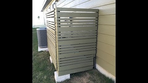 Trash Can Enclosure DIY