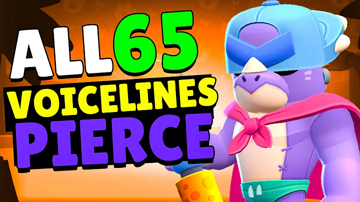 All 65 Pierce Voicelines!! | New Legendary Brawler #buffies