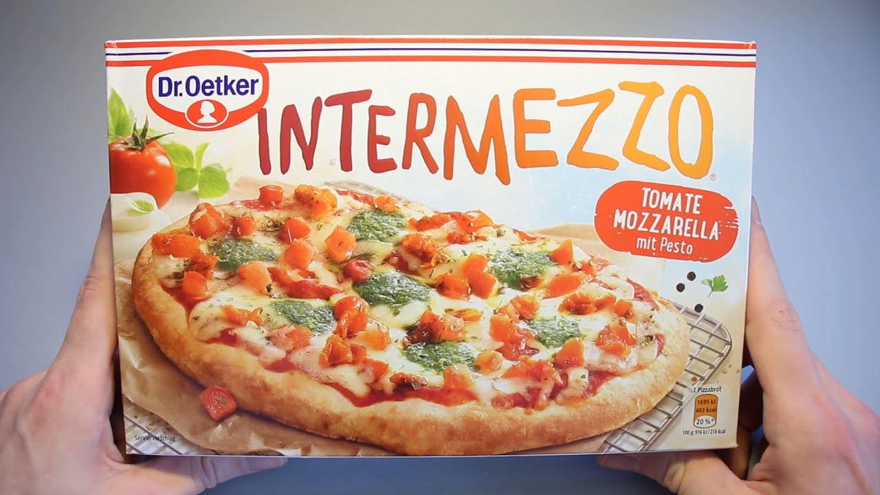 - Tomate Intermezzo Pesto Mozzarella YouTube Dr. Oetker Review mit