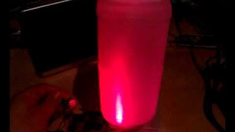 RGB LED Lamp on TI Launchpad