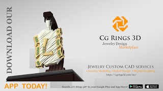 Pendant With Letter L - 3D CAD video