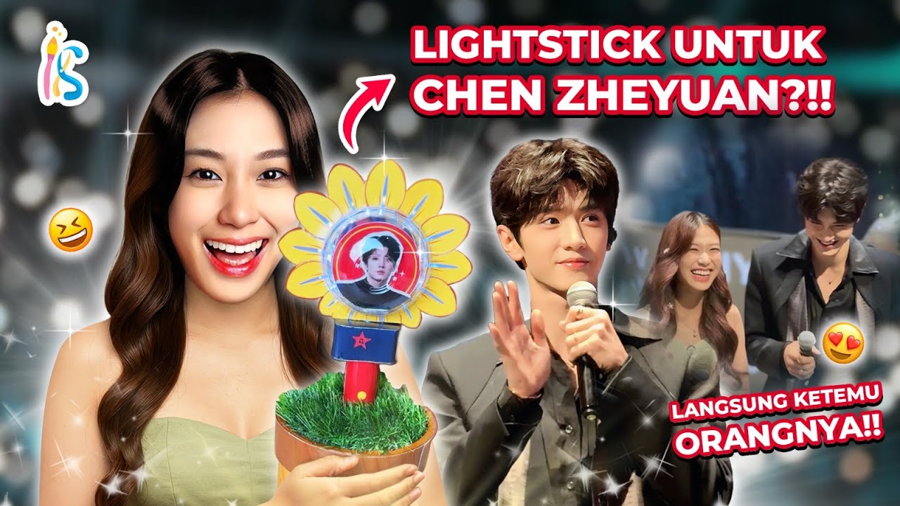 DIUNDANG KE PANGGUNG SAMA CHEN ZHEYUAN !!! LIGHTSTICK IRENE DIAMBIL ???