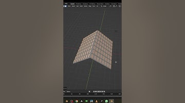 MAKING ROOF TOP IN BLENDER #b3d #blendertutorial #shorts
