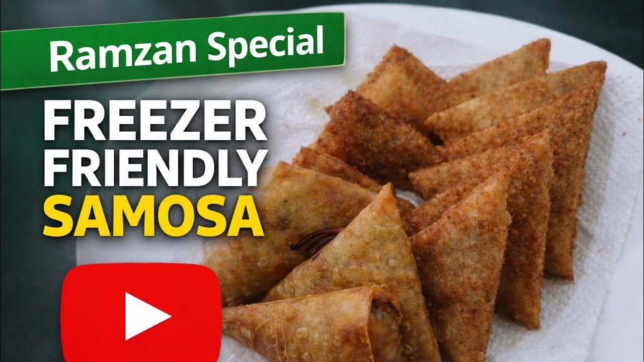 Vegetables Samosa Recipe|Freeze it -Ramadan Special Recipe|Crispy & Perfect for Iftar#ramzanrecipes 