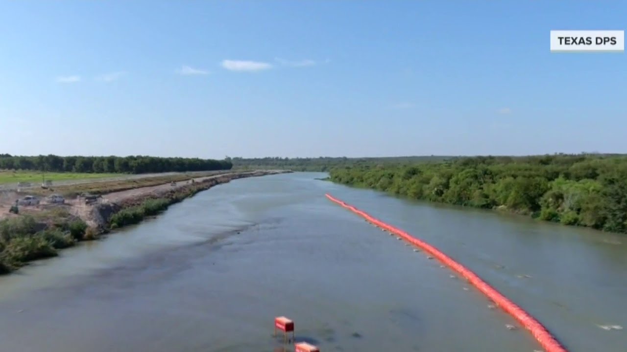 Biden administration sues Texas governor over Rio Grande buoy barrier ...