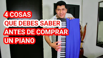 ¿Qué piano debo comprar como principiante?