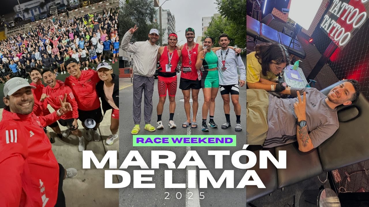 Race Week Maratón de Lima 2025/ ft @Pitufollow @Rookie Runner @Valeria Cuevas @Dudu Godinho