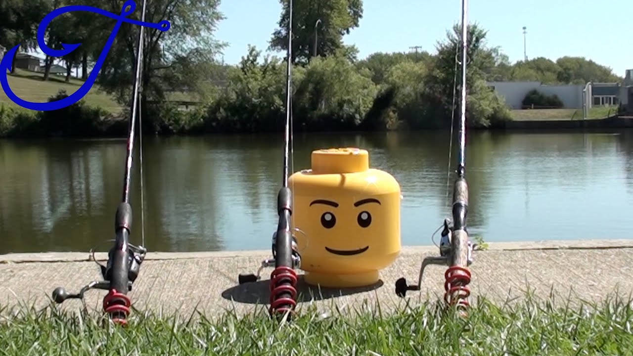 Fishing with a LEGO Head as Bait 