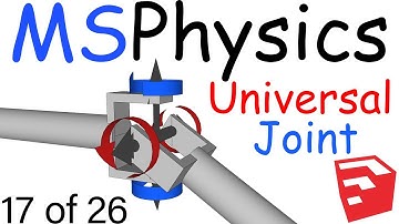 MSPhysics Plugin for SketchUp - Universal Joint | 17 of 26