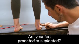 How To Tell If Your Feet are Pronated Or Supinated. Resimi