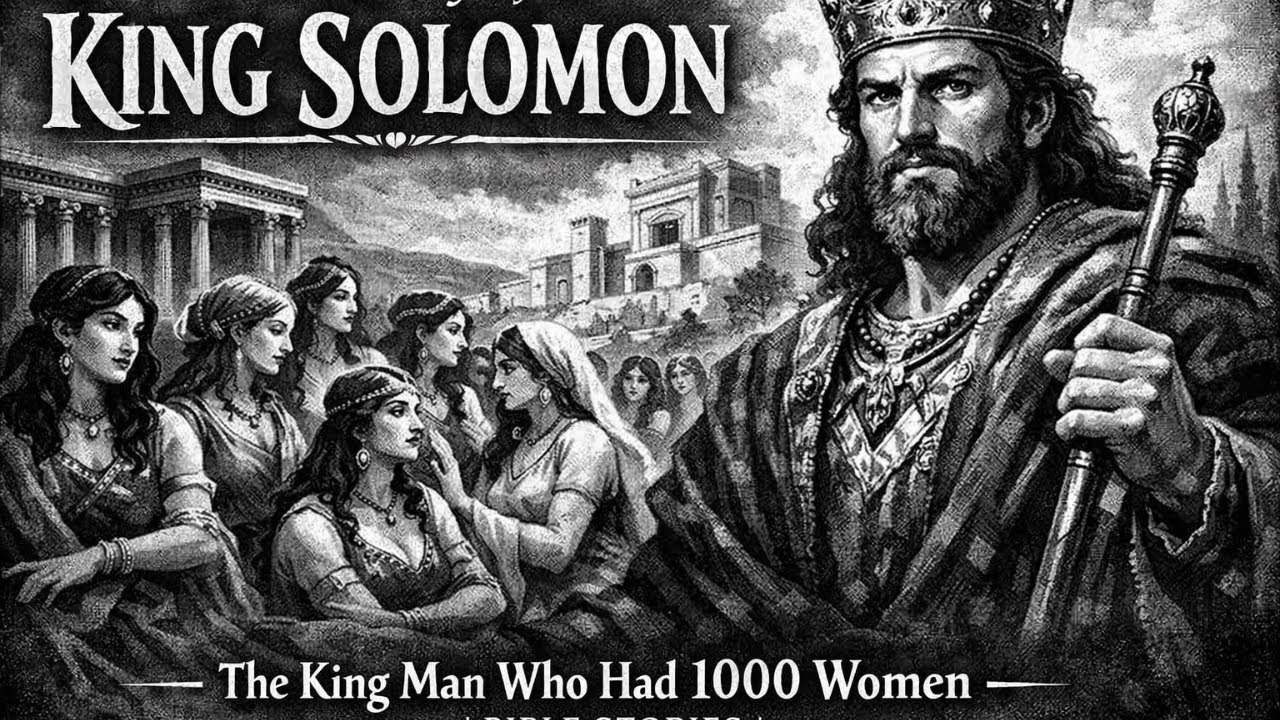 The Story of King Solomon - The King Man Who Had 1000 Women | Bible Stories