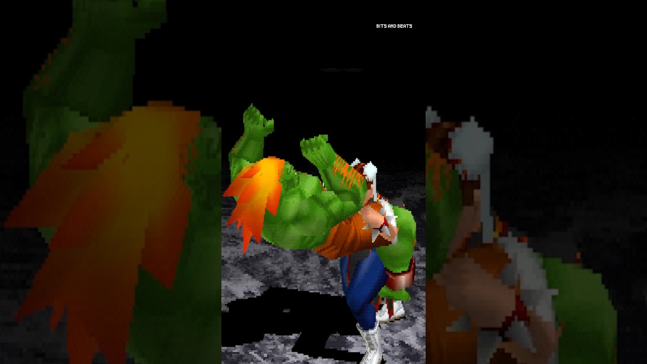 BLANKA'S CENSORED MOVE 🔞✂️ Street Fighter EX2 Plus