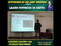 Unlock the Power of Hypnosis: In-Depth Training with Master Hypnotist Dr. Arif Siddiqui