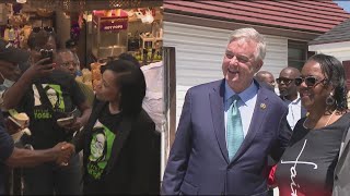 Alsobrooks, Trone battle it out for Maryland US Senate seat in Baltimore