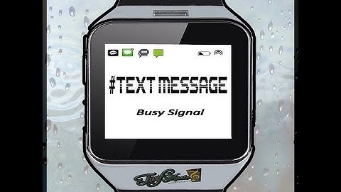 BUSY SIGNAL - "#TEXT MESSAGE" [EXPLICIT] - Official Audio