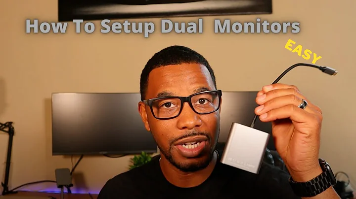 How To Setup Dual Monitors with Laptop| 2022 Easy Guide  (Windows 10)