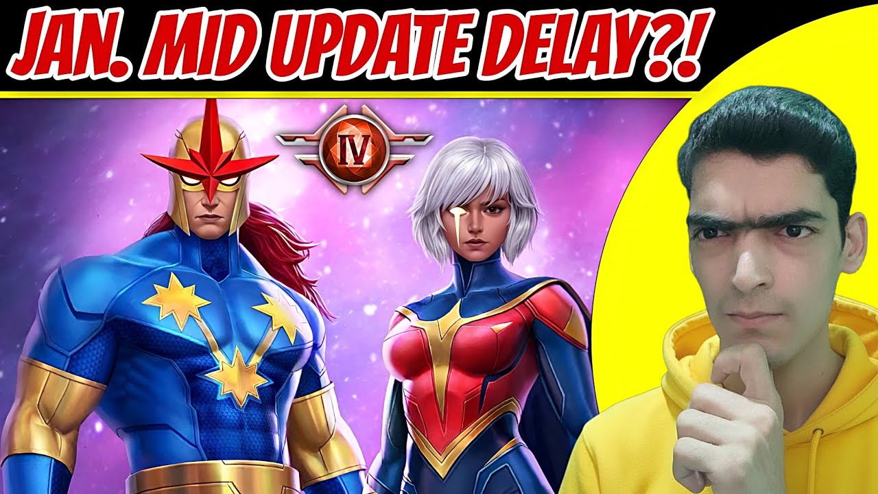 TIER-4 Nova & Phyla-Vell New Uniform 🤔 Mid Update Delay?! | Marvel Future Fight 