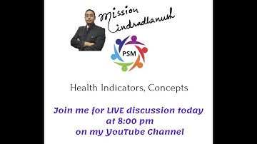 Session #7 - Health indicators