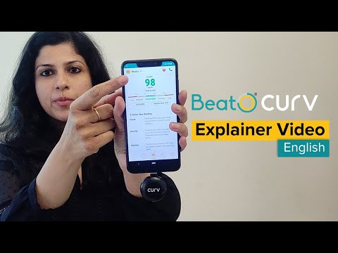 How to use BeatO Curv glucometer (Best Glucometer India) (ENGLISH)