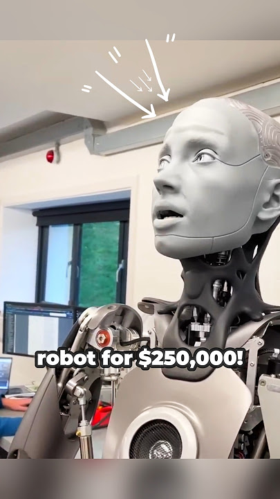 Humanoid robot Ameca for $250,000 | Looks real!