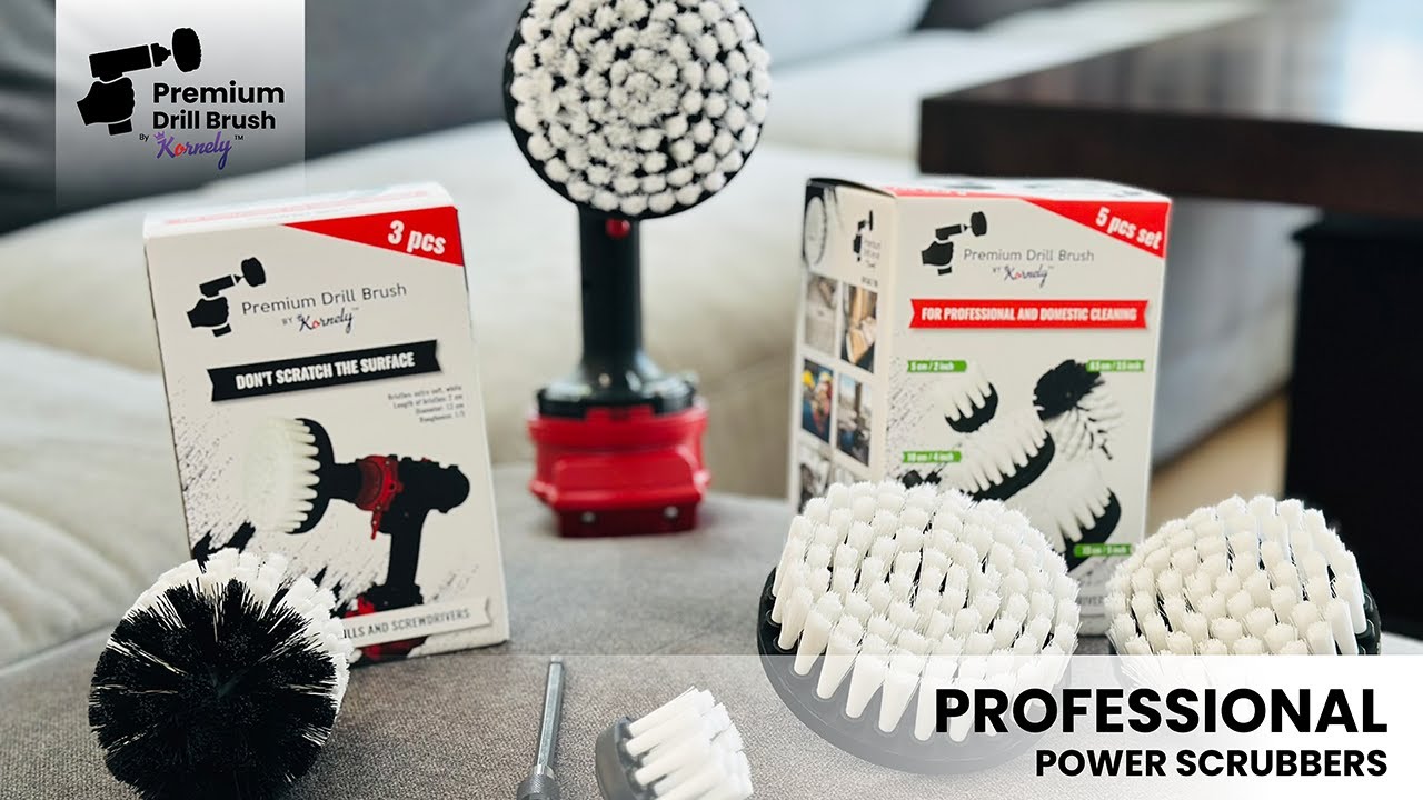 Kornely Premium Drill Brush White EN