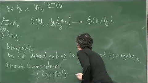 Prof. Eric Vasserot | Categorification and finite dimensional modules of DAHA