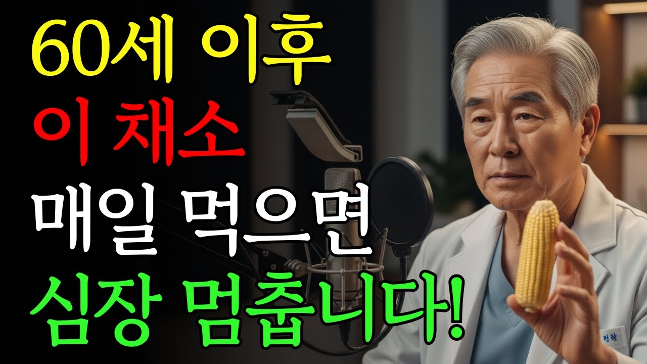 60세 이후, 절대 먹지 말아야 할 채소 4가지! 의사가 직접 경고합니다