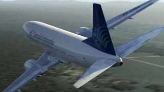 Garuda Indonesia Airways Flight 421 - Landing Animation