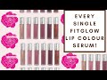 SWATCHING ALL 24 SHADES OF THE FITGLOW LIP COLOUR SERUMS | Integrity Botanicals