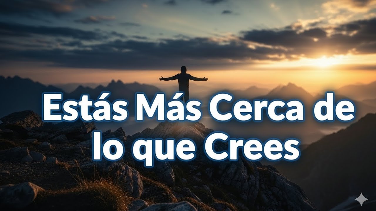 Estás Más Cerca de lo que Crees - YouTube