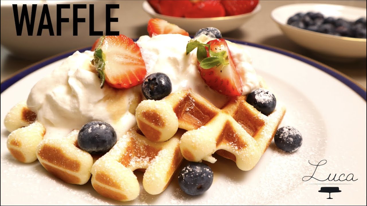 WAFFLE   fatti in casa super soffici.!