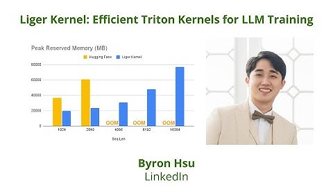 Lecture 28: Liger Kernel - Efficient Triton Kernels for LLM Training