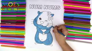 Num Nums Coloring page 2018 New HD Video for Kids Num Nums Coloring page 2018 New HD Video for Kids