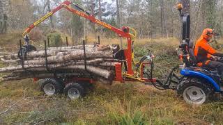 Forstman 3,5 Tonn Tømmerhenger