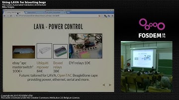 FOSDEM 2015 - Developer Room - Embedded - Lava Bugs.mp4