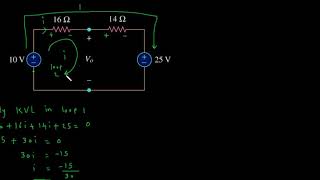Problem on Kirchhoff's Laws 8 | Electrical Engineering Wealth