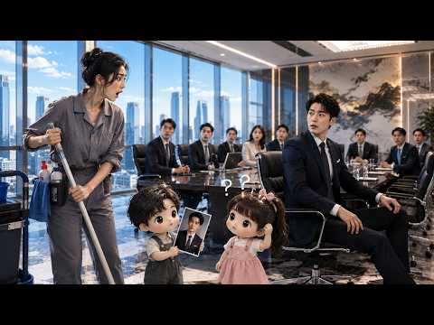 Poor cleaning lady brought two toddlers to work, and they look exactly like my billionaire boss!
