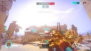 Overwatch | Scrim double spawn junk kill