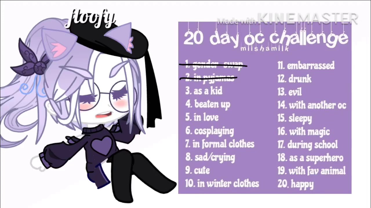 Gacha OC challenge day 3: OC as a kid. : r/GachaClub