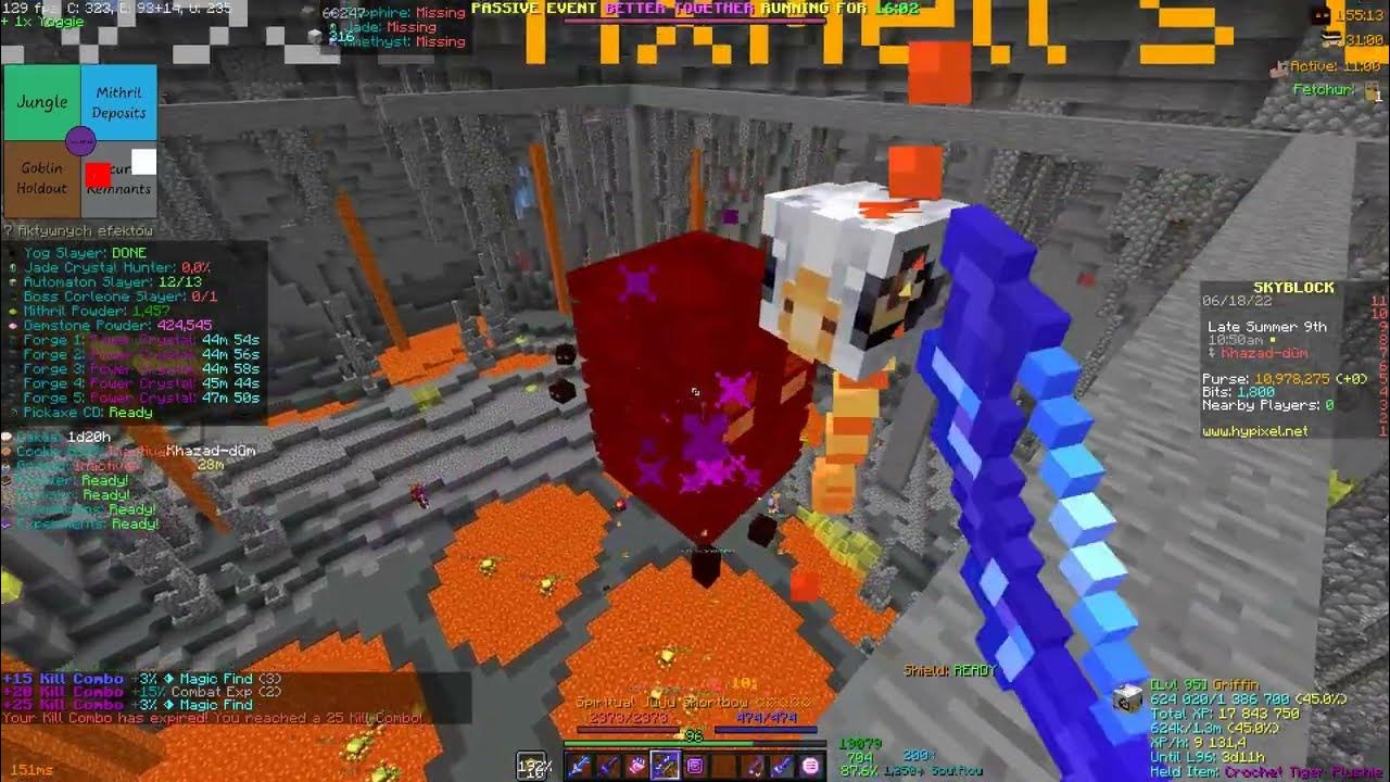 RARE DROP! A Bal Pet dropped! Hypixel Skyblock YouTube