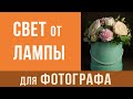 Как ФОТОГРАФИРОВАТЬ  со светом от НАСТОЛЬНОЙ ЛАМПЫ. Уроки фотографии для начинающих.